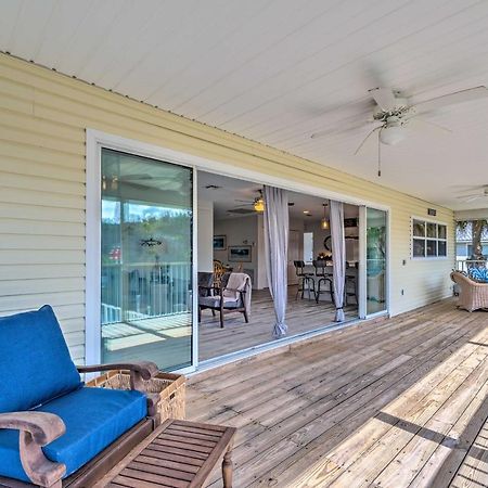 Withlacoochee River House With Dock And Kayaks! Yankeetown Eksteriør billede