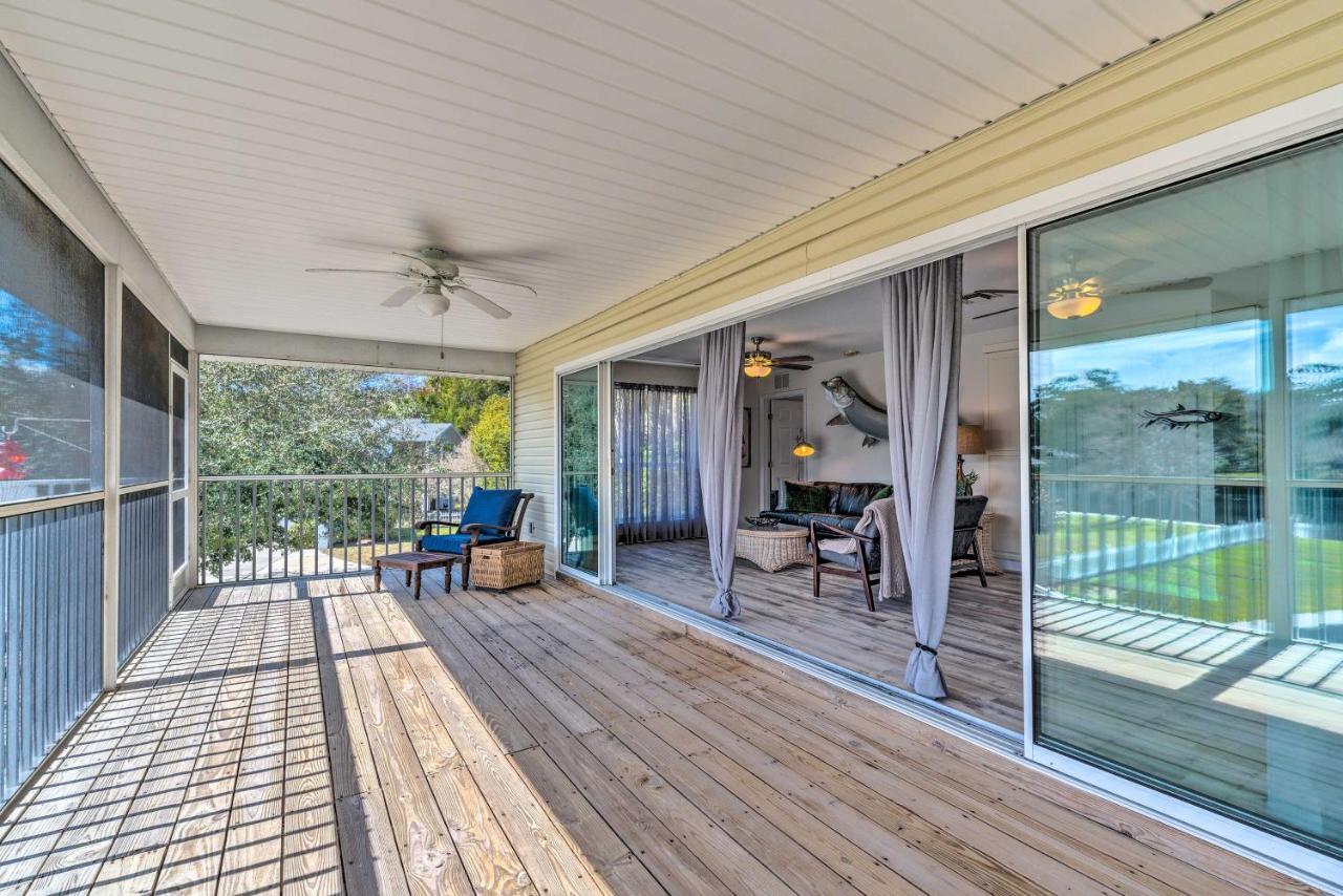 Withlacoochee River House With Dock And Kayaks! Yankeetown Eksteriør billede