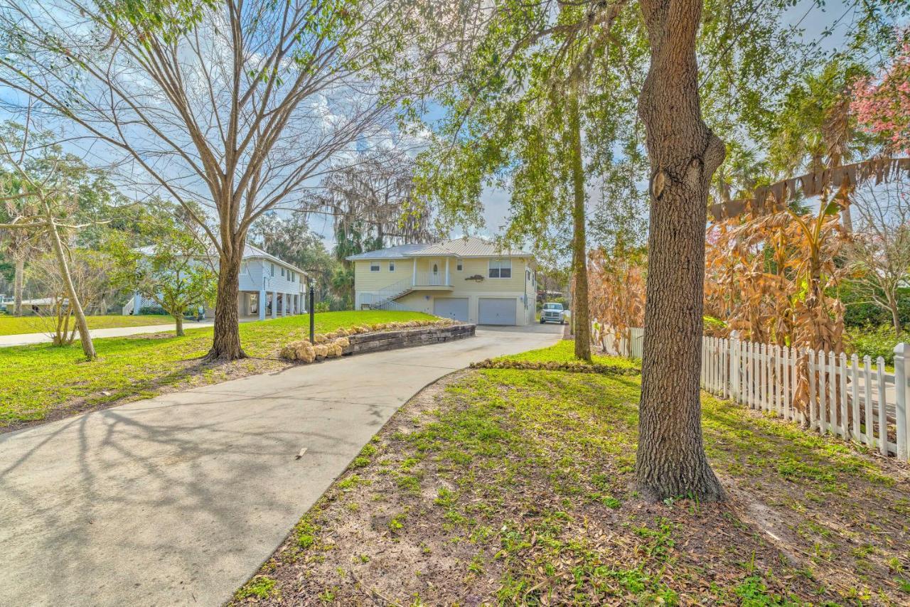Withlacoochee River House With Dock And Kayaks! Yankeetown Eksteriør billede